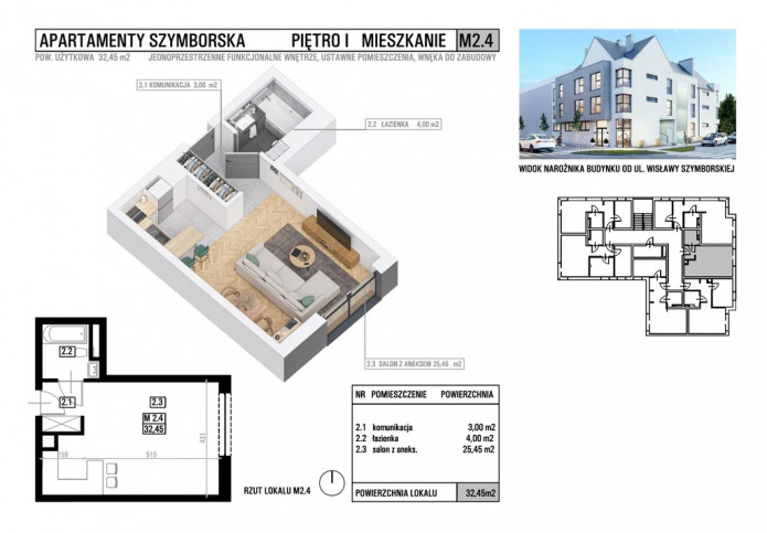 Mieszkanie Sprzedaż Gryfino Wisławy Szymborskiej 7